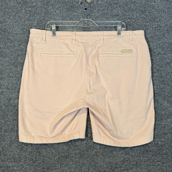 Adriano Goldschmied Shorts Mens 38 Pink Chinos Pockets Belt Loops Casual - Picture 6 of 10